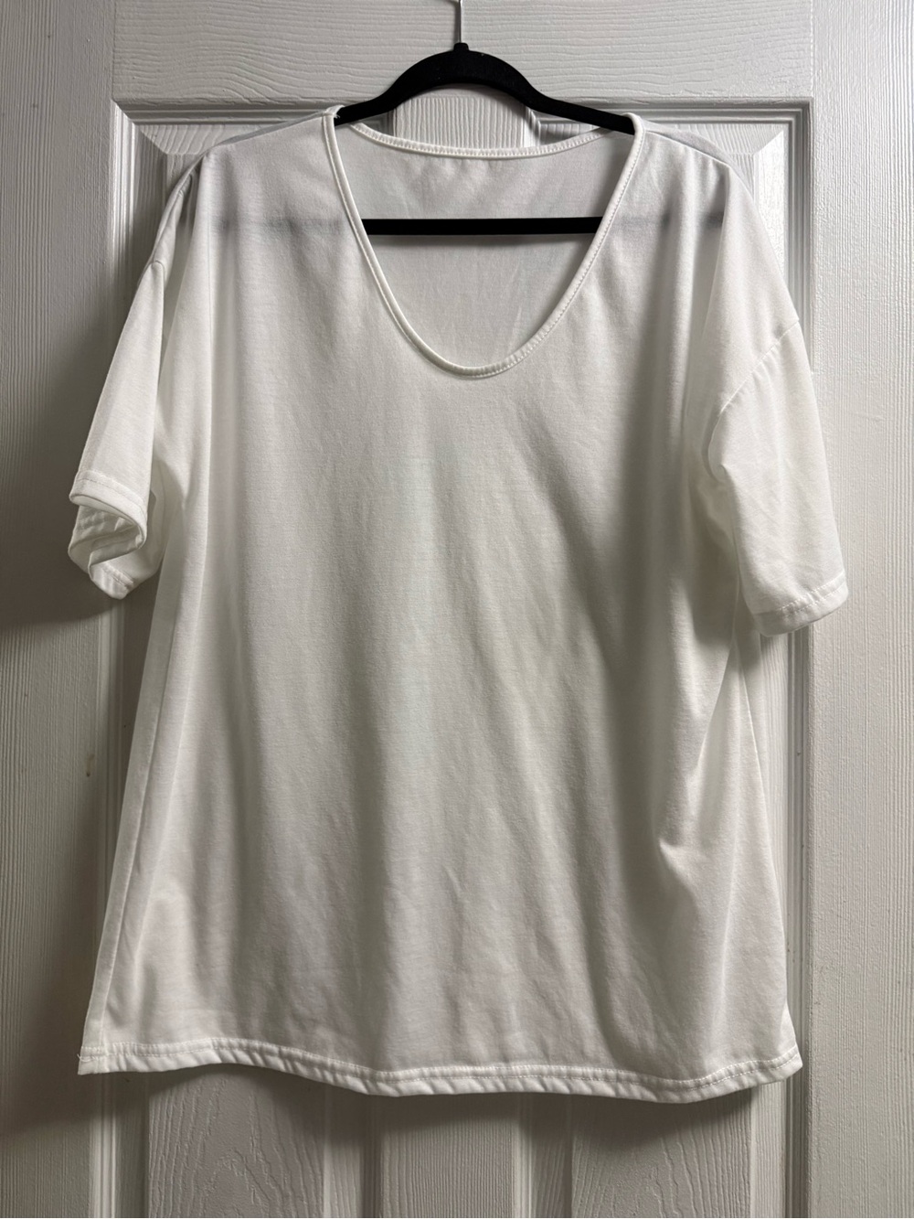 Bundle of 4 V-Neck Short Sleeve Shirts Women’s XL - Picture 6 of 9